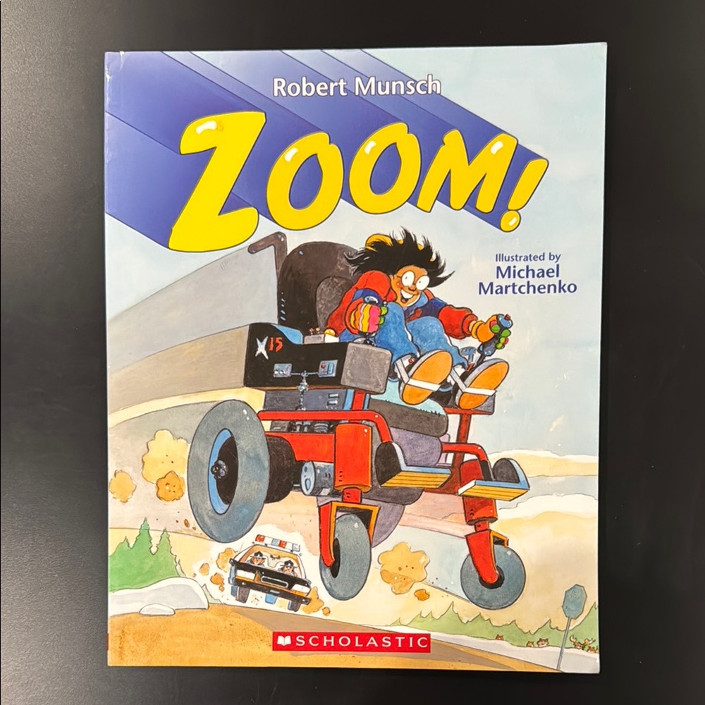 Zoom! by Robert Munsch - Scholastic Softcover Children’s Book